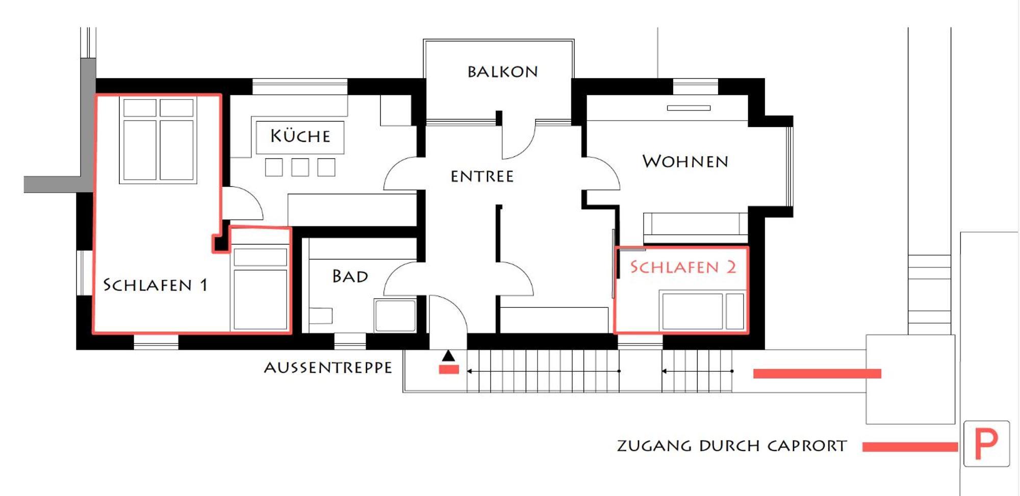 Im Gruenen Wohnen Apartment Wilnsdorf Exterior foto
